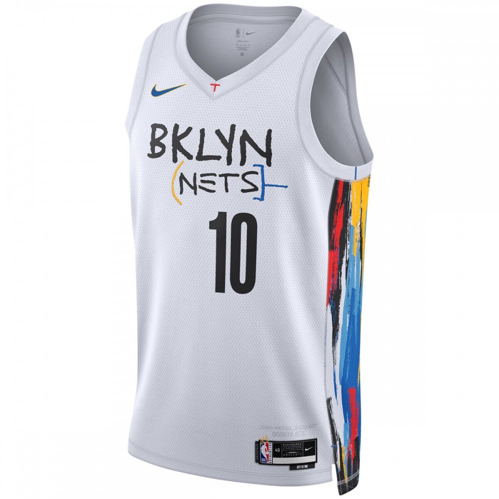 Ben Simmons Brooklyn Nets Unisex 2022/23 Swingman Jersey - City Edition - White-Pro Kit Vault | Brand New 26/27 Sports Jerseys